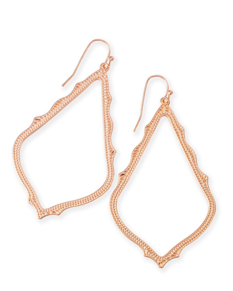 Kendra Scott Sophee Drop Earrings for Women, Fashion Jewelry, 14k Rose Gold-Plated - Image 1